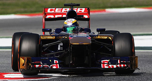 Toro Rosso F1 Renault powered in 2014