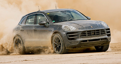 LA show: Porsche Macan almost as fast as V8 Cayenne