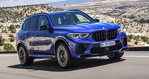 LA show: BMW adds Competition to X5 M and X6 M