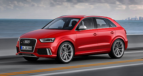 Audi RS Q3 lobs from $81,900