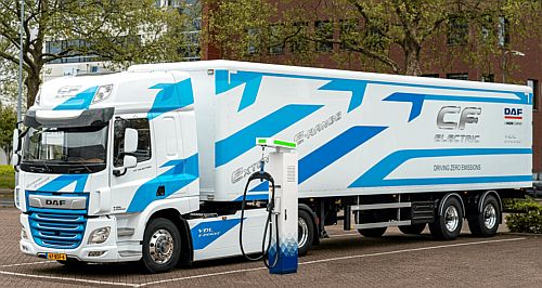 E-Trucks face recharging challenges