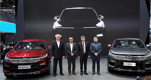 Frankfurt show: Chery uncovers Exeed TX