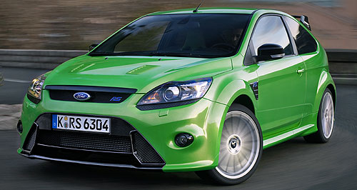 Ford locks in Focus RS for Oz