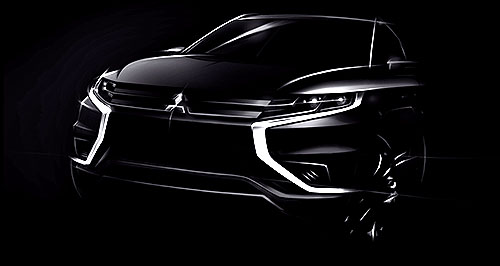 Paris Show: Mitsubishi teases Outlander concept
