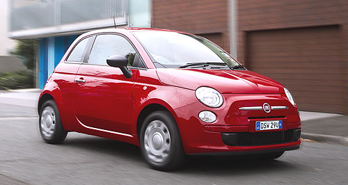 Fiat sends more 500s Down Under