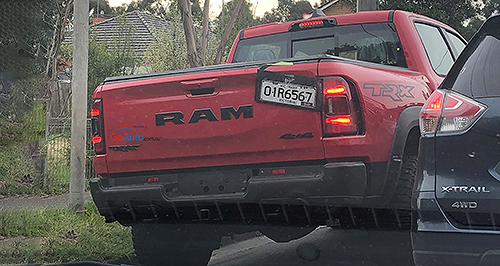 SPOTTED: Ram 1500 TRX roams Clayton, local launch? 
