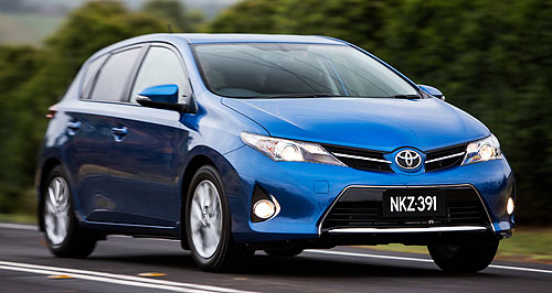 Toyota restricts local Corolla range