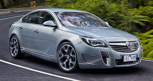 Driven: Insignia VXR tops Holden's sedan line-up