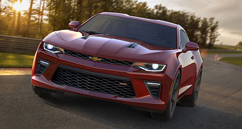 First look: Chevrolet shows pumped Camaro