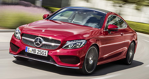 Mercedes-Benz outs C-Class coupe pricing