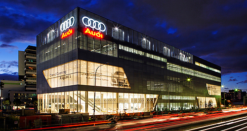 Audi’s new home wins a gong