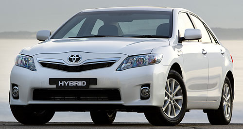 First official look: Toyota's Camry Hybrid is road-ready