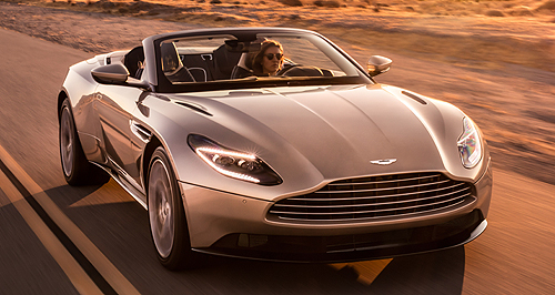Aston Martin opens up with DB11 Volante
