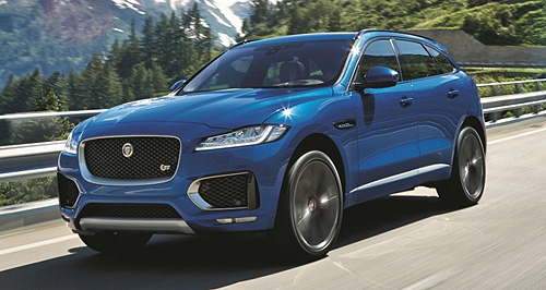 Jaguar F-Pace awarded World Car of the Year