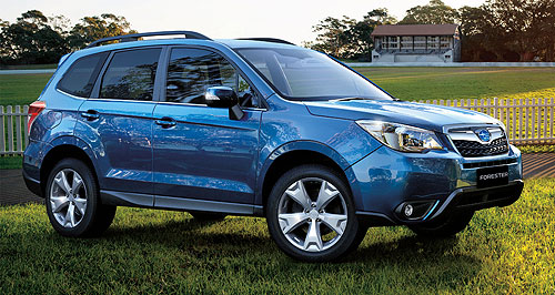 Subaru equips Forester special edition for winter
