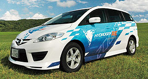 Mazda introduces hydrogen rotary hybrid