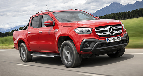 First drive: V6 Benz X-Class to be most popular