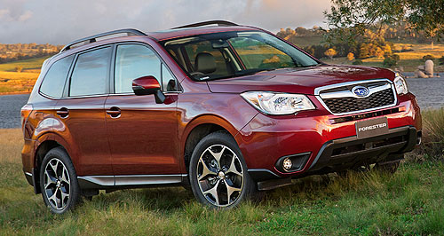 Subaru shifts up with Forester diesel auto