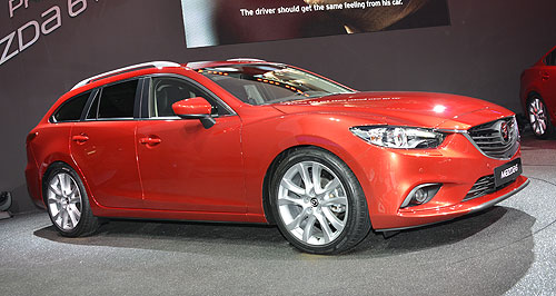 Paris show: Mazda6 wagon revealed