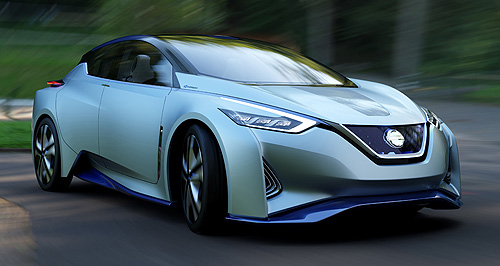 Tokyo show: Nissan unveils self-drive EV