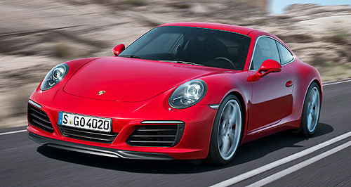 Frankfurt show: Historic changes to iconic Porsche 911