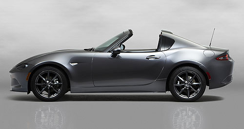 New York show: Mazda weighs in on MX-5 RF