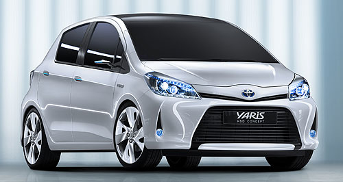 Toyota Yaris hybrid, diesel not on Oz agenda