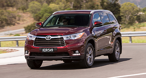 Toyota Kluger leads recent SUV recalls