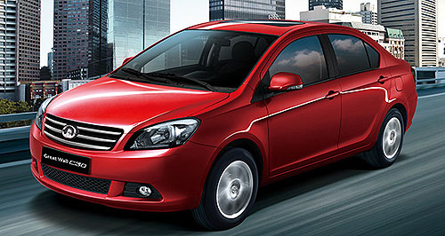 Great Wall set to focus on cars next