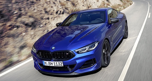 BMW unveils facelifted 8 Series range