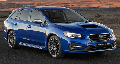 Subaru re-jigs Levorg for 2018