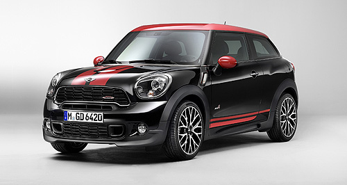 Mini gives Paceman John Cooper Works treatment