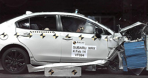 Five-star ANCAP rating for Subaru’s Levorg