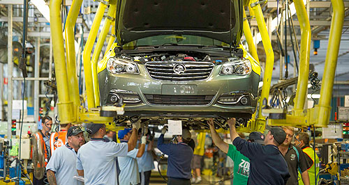 Hundreds of Holden factory workers clock off
