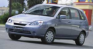 First Oz drive: Suzuki looks for Liana lift