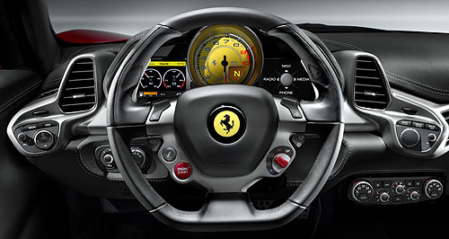 Ferrari reveals more 458 details