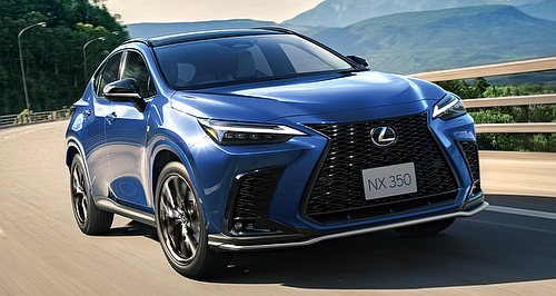 New Lexus NX here in January from $60,800
