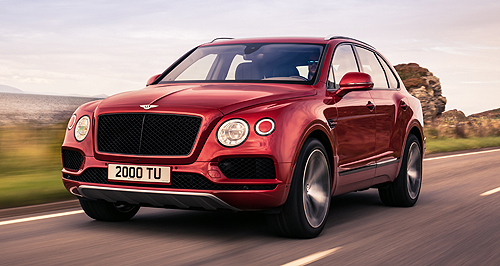 Market Insight: Bentley sales on fast track