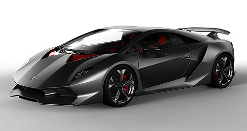 AIMS: Lamborghini’s $2.3m Sesto Elemento for Oz