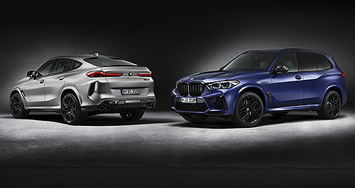 BMW X5 M and X6 M First Editions break cover