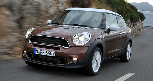 Mini prices Paceman from $35,900