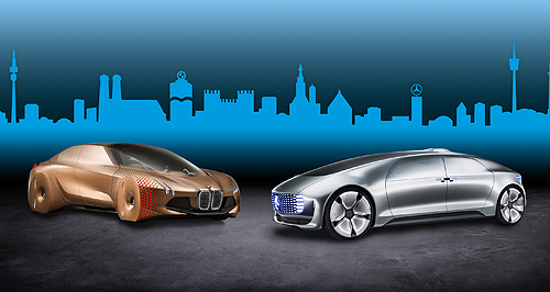 BMW and Daimler to develop self-drive tech