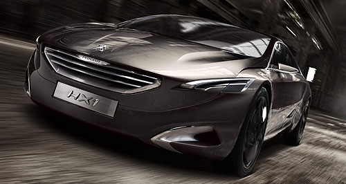 Frankfurt show: Peugeot reveals sleek hybrid concept