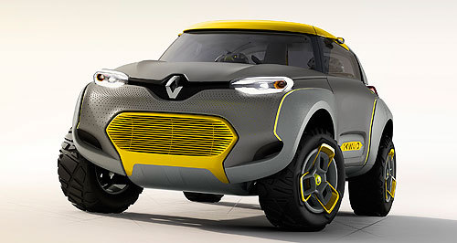 Delhi show: Renault reveals wild Kwid concept