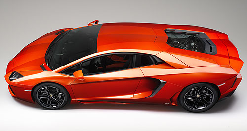AIMS: Lambo’s Aventador set to steal the show