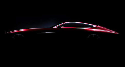 Mega coupe teased by Mercedes-Maybach