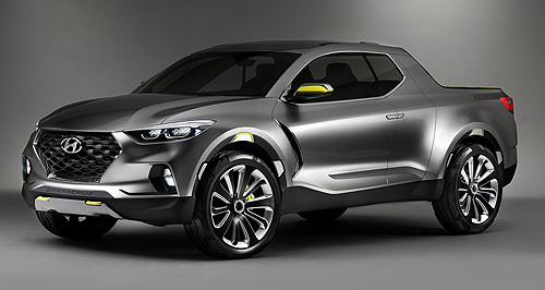Detroit show: Hyundai loads up Santa Cruz ute concept