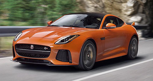 Geneva show: Jaguar confirms 3.7-second F-Type SVR