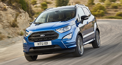 Ford confirms refreshed EcoSport for Australia