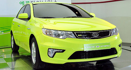 Kia takes up Challenge with gas hybrid Cerato